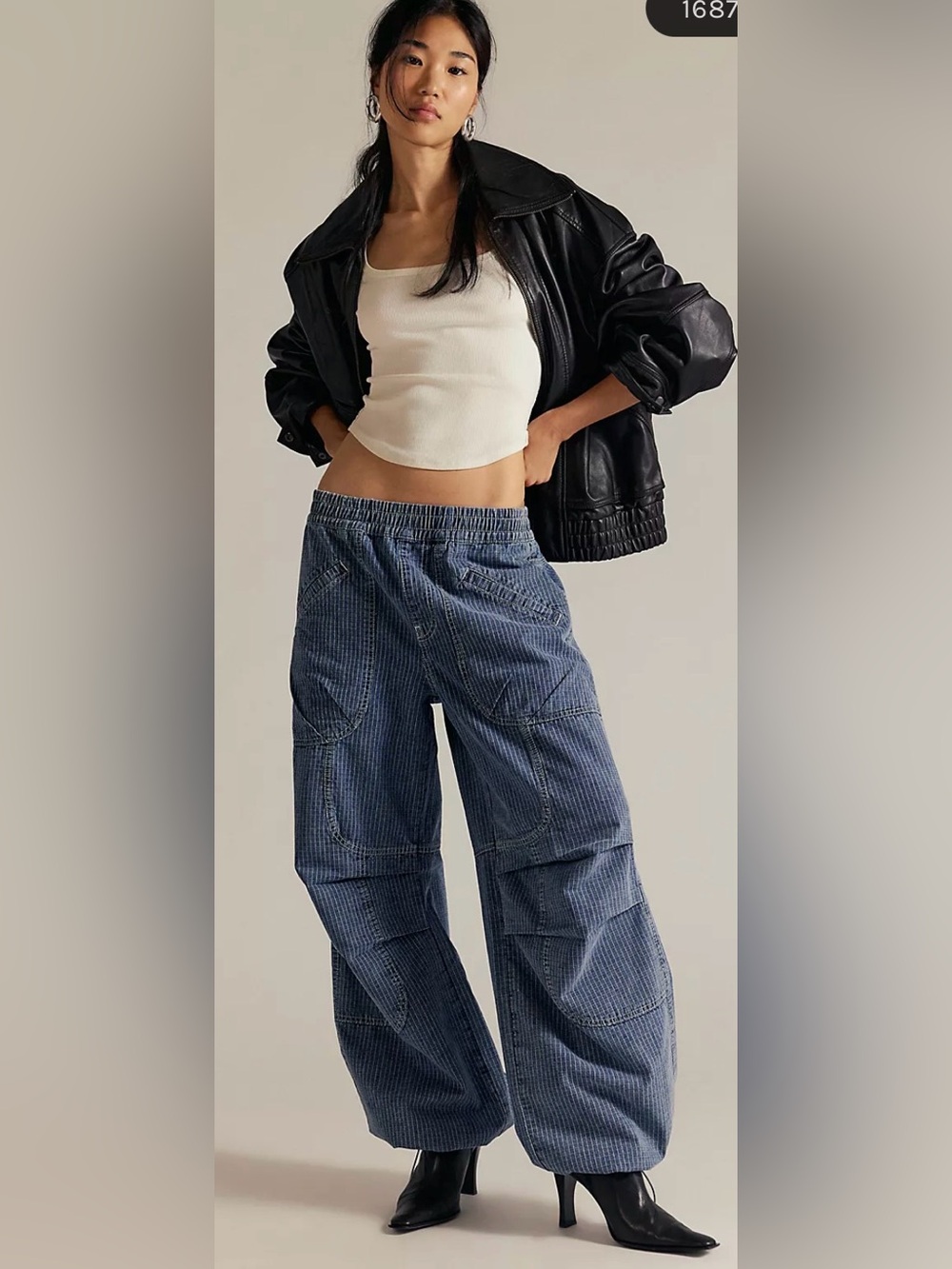 We The Free Railroad Stripe Atlas Parachute Jeans